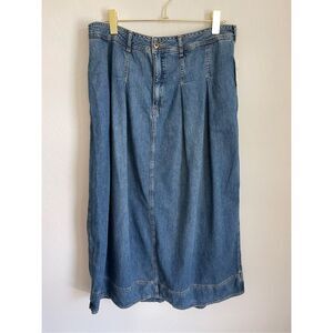 ANTHROPOLOGIE PILCRO Midi Peasant Style Skirt Size 12 NWT